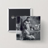 Faust in seiner Studie, von Goethe's Faust, 1828,  Button (Vorne & Hinten)