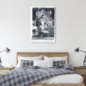 Faust in seiner Studie, von Goethes Faust, 1828, ( Leinwanddruck (Insitu (Schlafzimmer))
