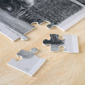 Faust in seiner Studie, von Goethes Faust, 1828, Puzzle (Seite)