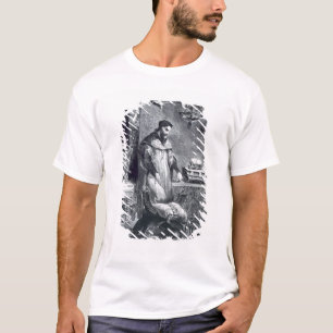 Faust in seiner Studie, von Goethes Faust, 1828, T-Shirt