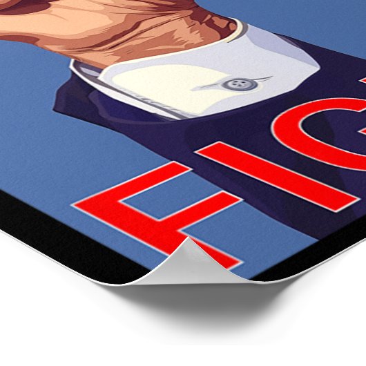 Faust. Kampf Poster (Ecke)