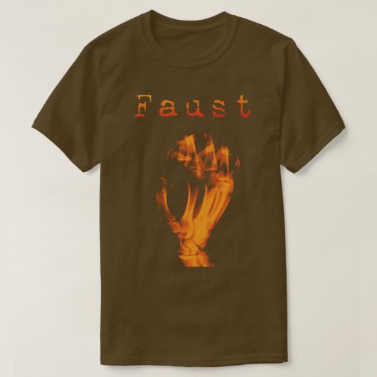 Faust Krautrock Band T-Shirt (Design vorne)