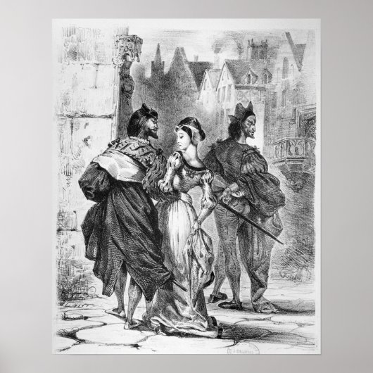 Faust Meeting Marguerite Poster (Vorne)