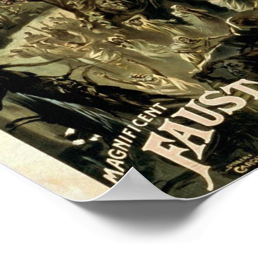 Faust Poster (Ecke)