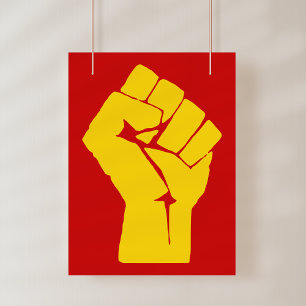 Faust, Rebell, Aufruhr, Widerstand, Kommunistische Poster