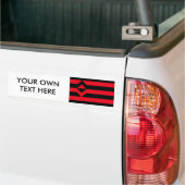 FAUST-STOLZ-FLAGGE AUTOAUFKLEBER (Auf Lkw)