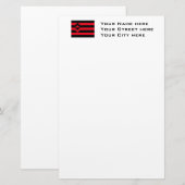 FAUST-STOLZ-FLAGGE BRIEFPAPIER (Vorne/Hinten)
