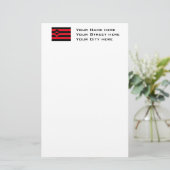FAUST-STOLZ-FLAGGE BRIEFPAPIER (Stehend Vorderseite)