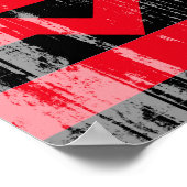 FAUST-STOLZ-FLAGGE POSTER (Ecke)