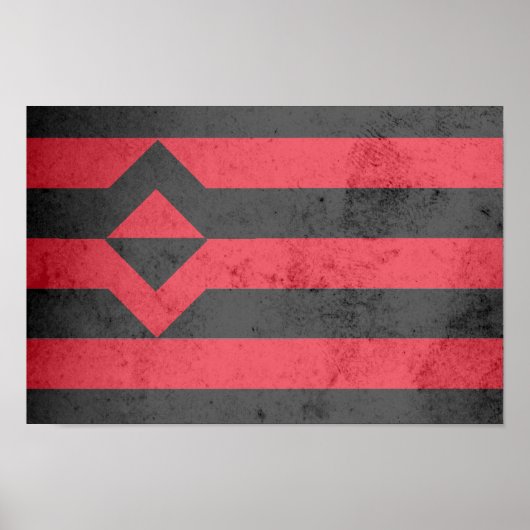 FAUST-STOLZ-FLAGGE POSTER (Vorne)