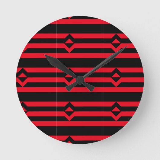 FAUST-STOLZ-FLAGGE RUNDE WANDUHR (Vorderseite)