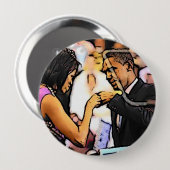 Faust-Stoß-Knopf Button (Vorne & Hinten)