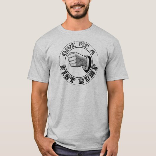 Faust-Stoß-Shirt T-Shirt (Vorderseite)