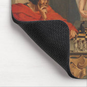 Faust und Mephistopheles beim Schachspiel Mousepad (Ecke)