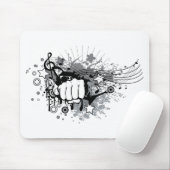 Faust und Musik Mousepad (Mit Mouse)