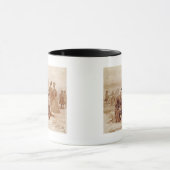 Faust und Wagner im Gespräch herein Tasse (Zentrum)