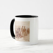 Faust und Wagner im Gespräch herein Tasse (Vorderseite Links)