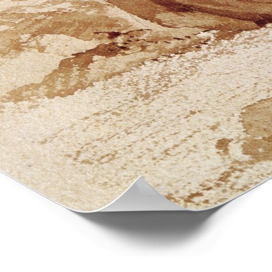 Faust und Wagner im Gespräch Poster (Ecke)