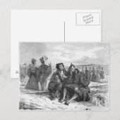 Faust und Wagner im Gespräch Postkarte (Vorne/Hinten)