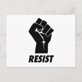 Faust widerstehen postkarte (Vorderseite)