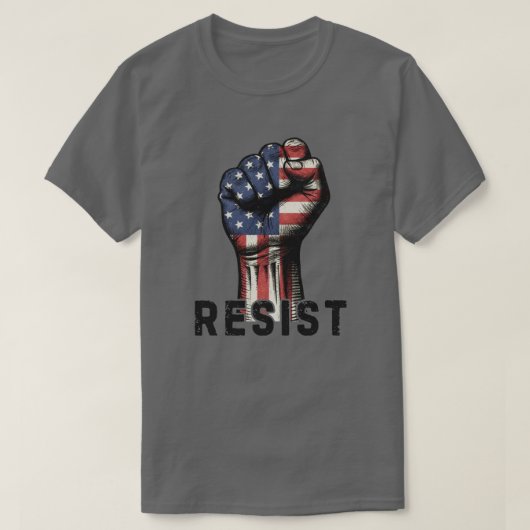 Faust Widerstehen T-Shirt (Design vorne)
