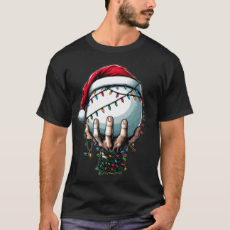 Faustball Sport Weihnachtsmütze Xmas vintage T-Shirt