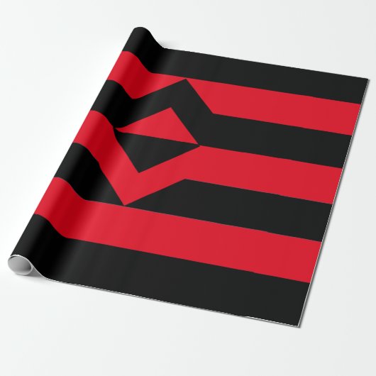 Faustdruckmarkierung Geschenkpapier (Ungerollt)
