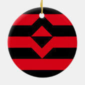 Faustdruckmarkierung Keramik Ornament (Hinten)