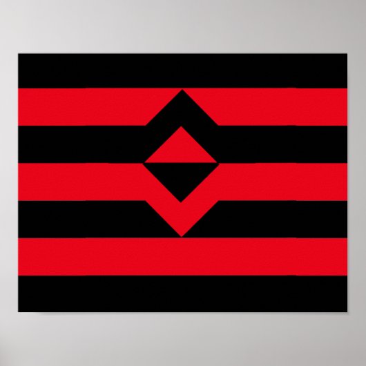 Faustdruckmarkierung Poster (Vorne)