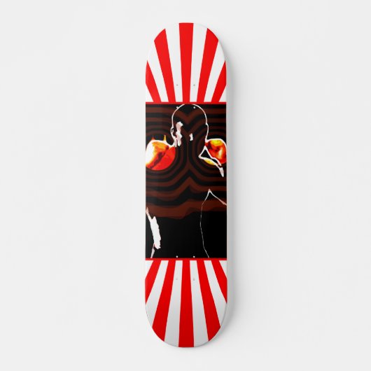 Fäuste des Feuers Skateboard (Vorne)