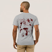 Fäuste, WENN IM ZWEIFEL, SCHLAG, sie HERAUS T-Shirt (Schwarz voll)