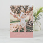 "Faustine" Feiertagskarte (Stehend Vorderseite)