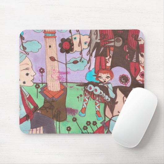 faustine surrealistisches mousepad (Mit Mouse)