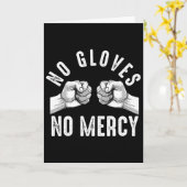 Faustkampf Männer Boxen Knuckle Fighter Karte (Gelbe Blume)