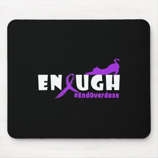 Faustkatzenüberdosierung Das Design der Überdosier Mousepad (Vorne)