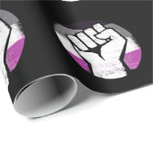 Faustkreislauf-Druck Geschenkpapier (Rolleneckpunkt)