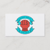 Faustlogo, Handyman Visitenkarte (Vorderseite)