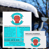 Faustlogo, Handyman Visitenkarte