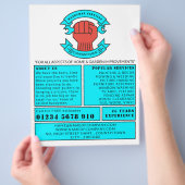 Faustlogo, Handymanwerbung Flyer (Hand)