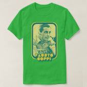 Fausto Coppi Retro Fahrradverleih Design T-Shirt (Design vorne)