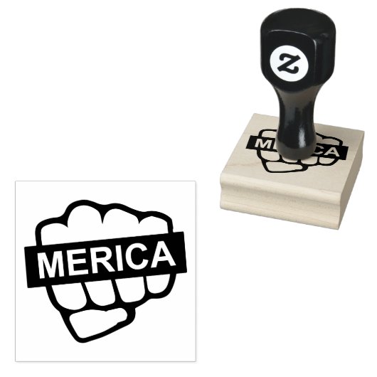 Faustschlag für Merica Gummistempel (Stempel)