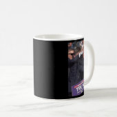 Faustschlag nach dem Shooting Premium Scoop Kaffeetasse (VorderseiteRechts)