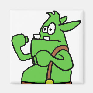Faustschläge des Gobbler-Wizard101 Magnet