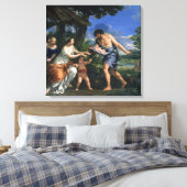Faustulus betraut Romulus und Remus Leinwanddruck (Insitu (Schlafzimmer))
