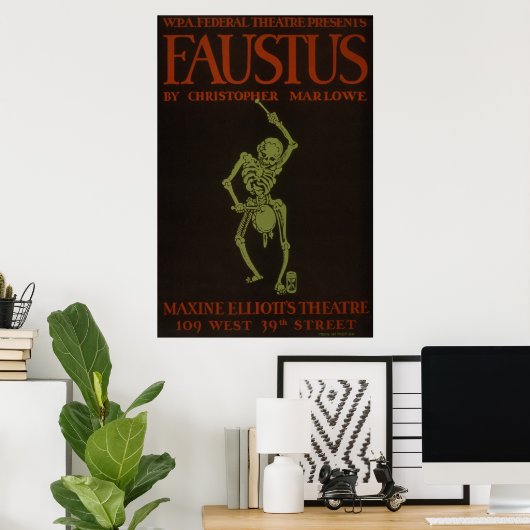 Faustus Poster (Heimbüro)
