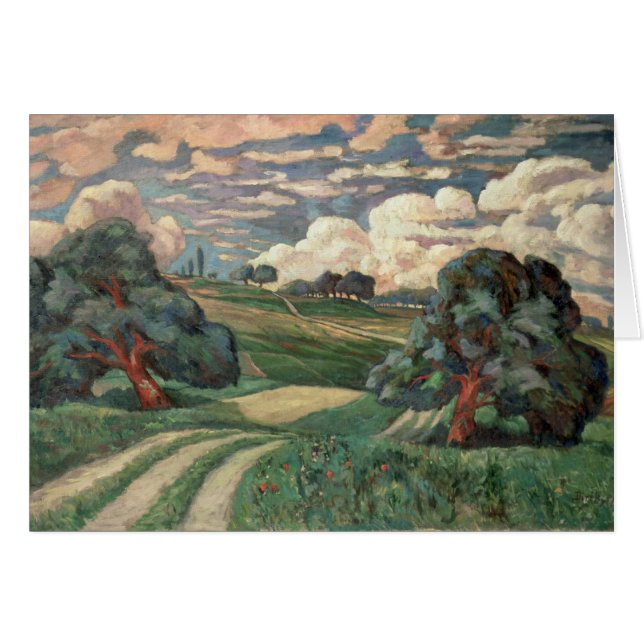Fauve Landschaft (Vorderseite (Horizontal))