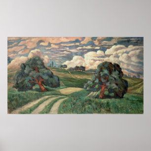 Fauve Landschaft Poster