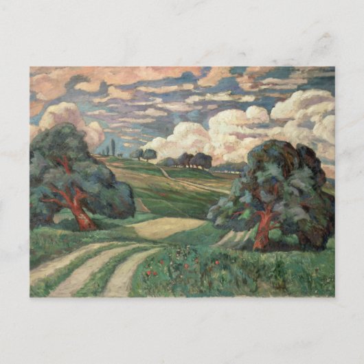 Fauve Landschaft Postkarte (Vorderseite)