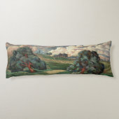 Fauve Landschaft Seitenschläferkissen (Rückseite)