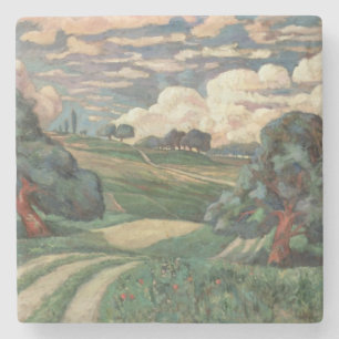 Fauve Landschaft Steinuntersetzer